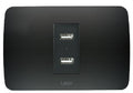 Toma USB 5V C.C. 2.4A grafito armado - Miniatura 1