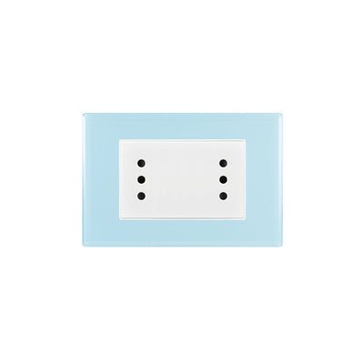 Toma de corriente DÚPLEX 10A 250V CRYSTAL