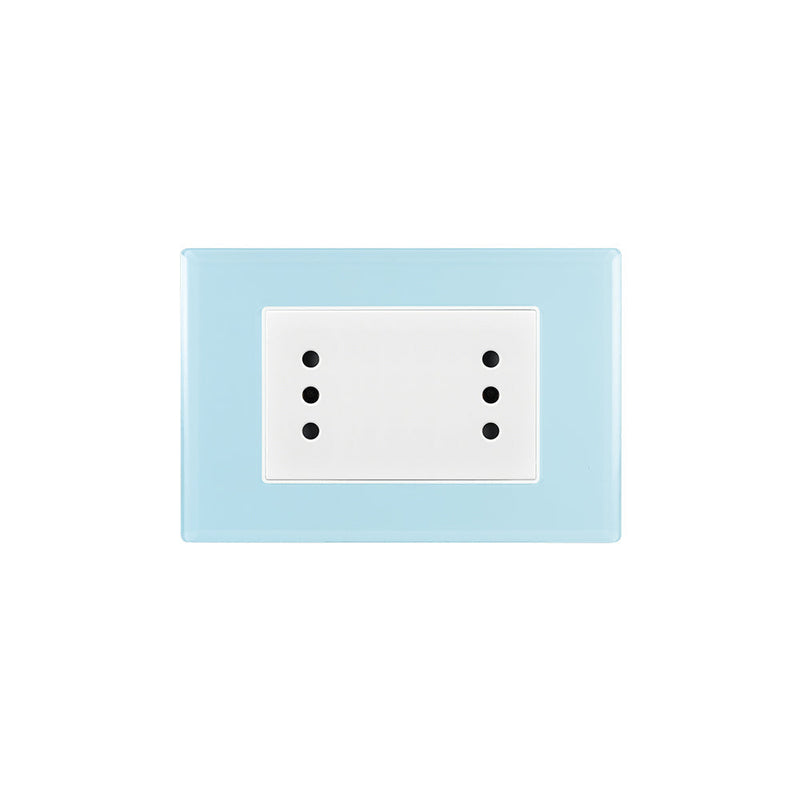 Toma de corriente DÚPLEX 10A 250V CRYSTAL