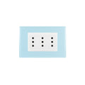 Toma de corriente TRIPLEX 10A 250V CRYSTAL - Miniatura 1