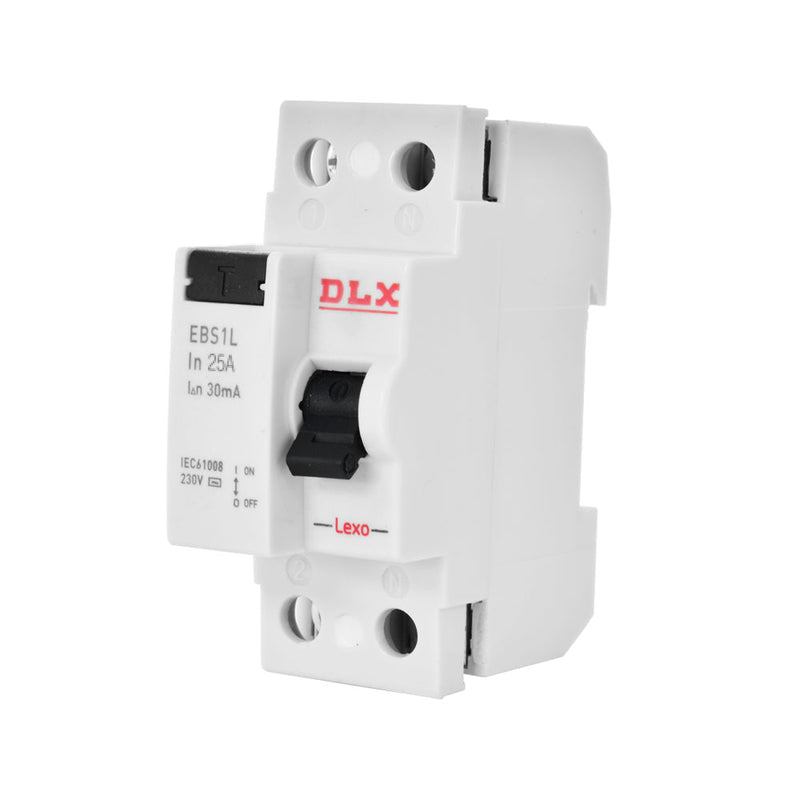 Interruptor diferencial DLX, 2X25A, curva C 30mA