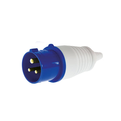 Enchufe industrial macho volante IP44, 16A, 220V, 2P+T