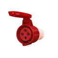 Enchufe industrial hembra volante IP44, 32A, 380V, 3P+T - Miniatura 1