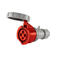 Enchufe industrial hembra volante IP67, 32A, 380V, 3P+T - Miniatura 1