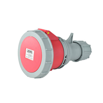 Enchufe industrial hembra volante IP67, 32A, 380V, 3P+N+T