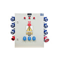 Tablero de faena metálico con parada de emergencia 380/ 220V-32A - Miniatura 1