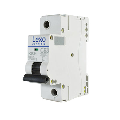 Interruptor automático 1X63A curva C 20KA