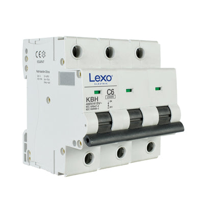 Interruptor automático 3X50A  curva C 25kA