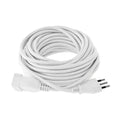 Alargador simple blanco 10A 2P+T 10m - Miniatura 1