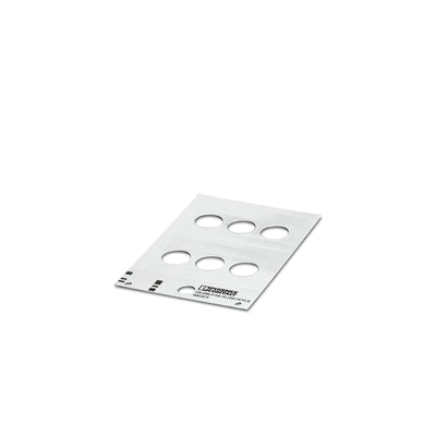 Rotulo de plastico para botoneras US-EMLp-ha 24 (30x15/12,5) 80387494 Phoenix Contact