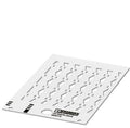 PC MARCA PARA CABLE DIAMETRO +13MM SIN AMARRACABLE 29x8MM X PLACA 24 UNIDADES BLANCA 82877294 Phoenix Contact - Miniatura 1