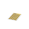 Placa aviso codo amarillo negro diametro 0mm s.u 25x25mm 83043394 Phoenix Contact - Miniatura 1