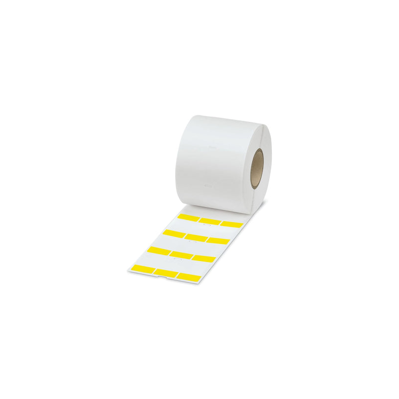 Etiqueta de envoltura de cables, rollo, amarillo, sin rotular, rotulable con: thermomark roll 2.0 83081794 Phoenix Contact