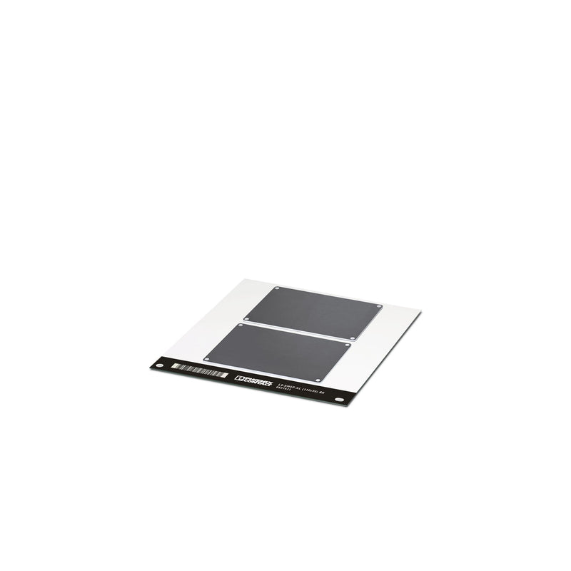 MARCA NO/ADH ALUMINIO 110X80MM PLACA/2UN NEGRO 83163194 Phoenix Contact