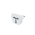 Adaptador universal 10A, 250V, 2P, blanco - Miniatura 1