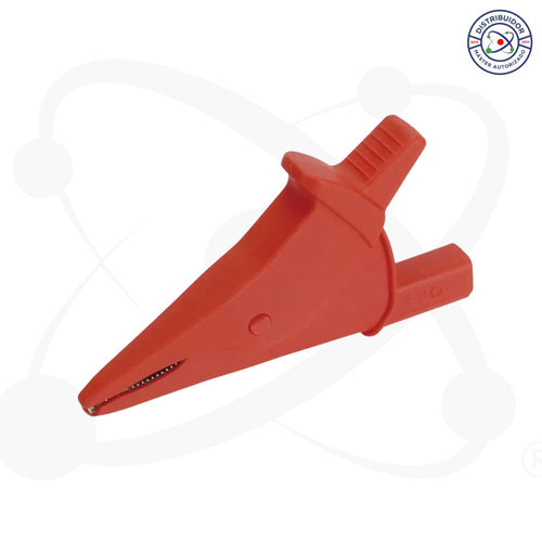 L9851-01 PINZA DE COCODRILO ROJA